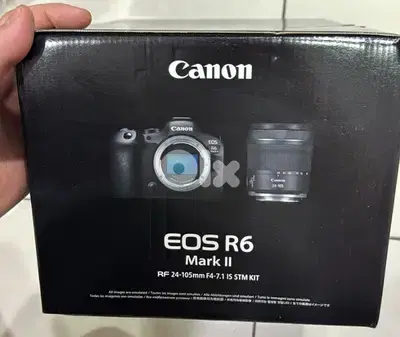 Canon Camera EOS R6 Mark II RF 24-105mm F4-7.1 IS STM Kit