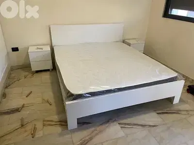 تخت مجوز مع فرشة جديدة من المعمل بافضل الاسعار