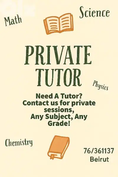 Leçon particulières (on site/online) Private Tutor