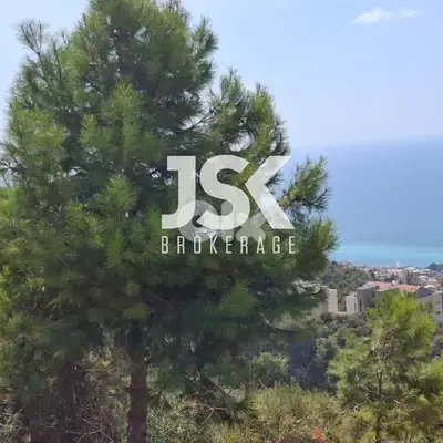 L19100 - 3,780 SQM Land With Sea View For Sale in Halat