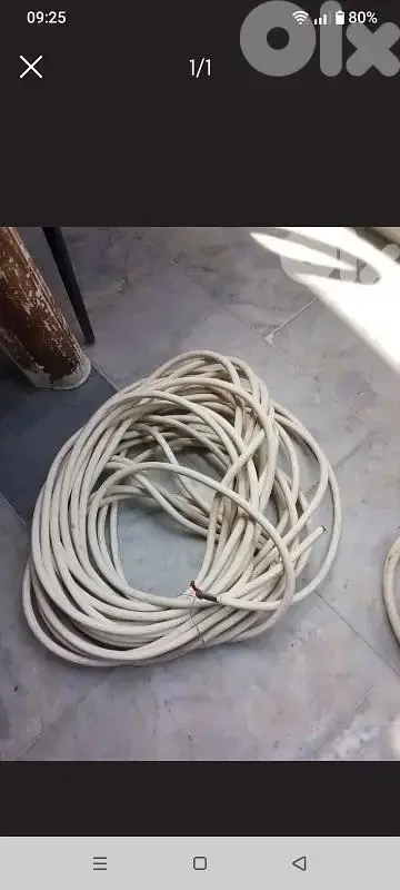 كابل كهربا ٤ملم شي 20متر