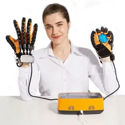 Finger Trainer Rehabilitation Robot جهاز اعادة تأهيل حركة اليد