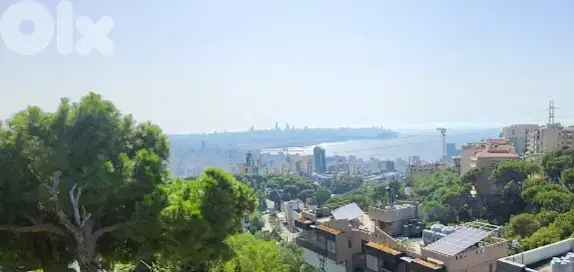 Land for sale in Rabieh/ Panoramic View