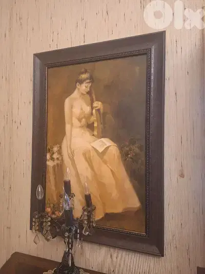 لوحة مميزة رسم زيتي رائعة سعر لقطة