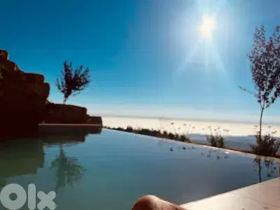 PRIVATE POOL AND GARDEN DUPLEX FOR SALE IN  FAQRA, (KFA-224)