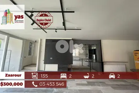 Zaarour 135m2 | Duplex / Chalet | Luxurious | Mountain View | OH |