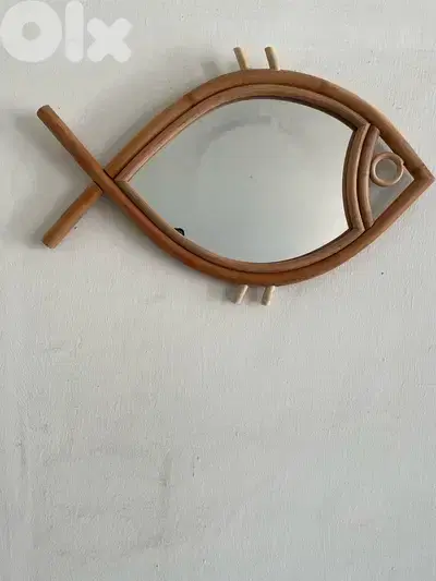 wall mirror fish shape