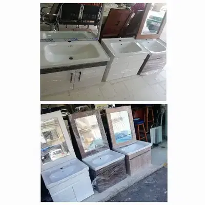 مغاسل اونكستري مع مراية