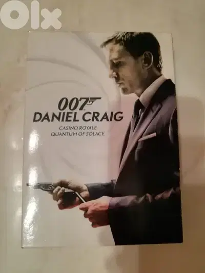 Two Daniel Craig Bond movies box