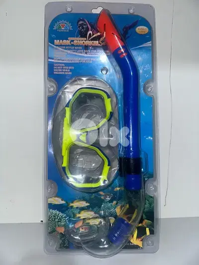 Mask and snorkel
