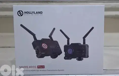 Hollyland Mars 400s pro II wireless transmission system