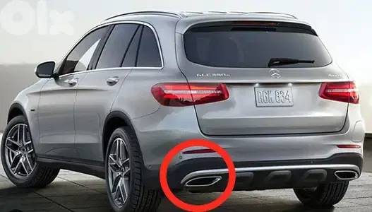 Mercedes Benz GLC 2016 Original Left Tail Pipe Ornament A0008850174