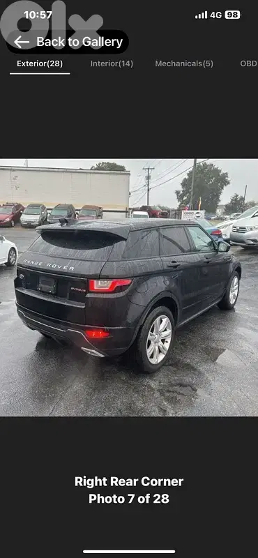 Land Rover Evoque hse dynamic 2018.  coming soon