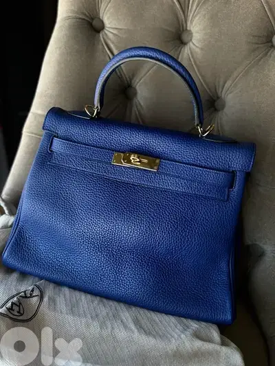 HERMES GENUINE LEATHER  Kelly bag