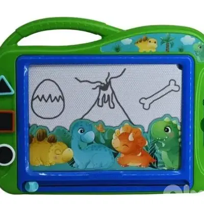 Clementoni Dinoworld Magic Drawing Board 4+ Years - لوحة الرسم السحرية