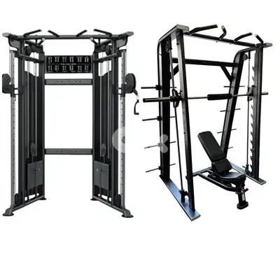 V Cross Cable + Smith Machine