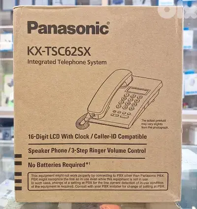 PANASONIC INTEGRATED TELEPHONE SYSTEM KX-TSC62SX