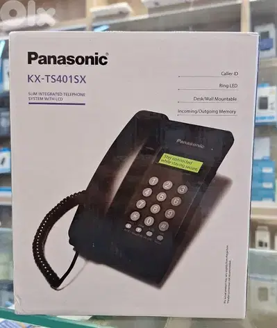 PANASONIC SLIM INTEGRATED TELEPHONE SYSTEM WITH LCD KX-TS401SX