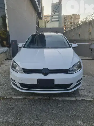 VOLKSWAGEN GOLF 1.8 TSI MODEL 2017 WHITE