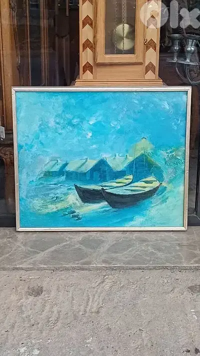 لوحة رسم زيتي اوروبية