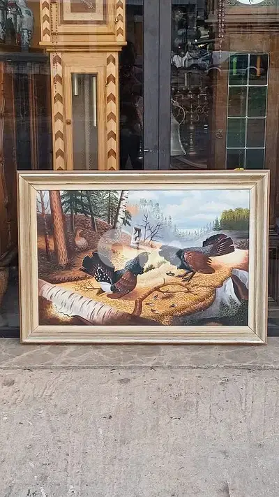 لوحة رسم زيتي اوروبية