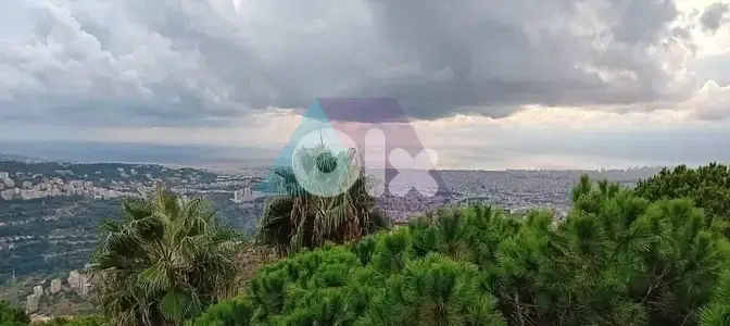 Hot deal/prime Land+sea view 4sale in beit Mery-أرض للبيع في بيت مري