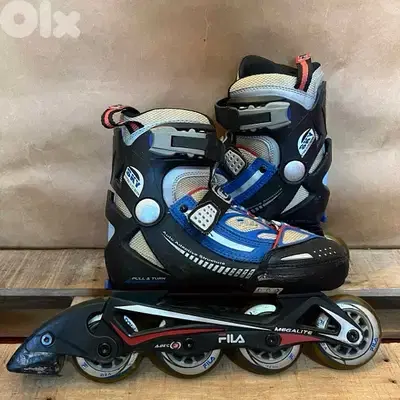 Fila Kids Blue Roller Skate (32-35) -Patin