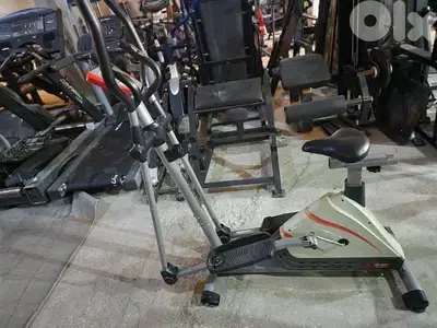 Elliptical Bike machine Geo Gym Equipment معدات رياضية متنوعة