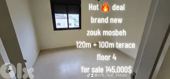 hot deal brand new apa for sale in zoukk panoramic and terace