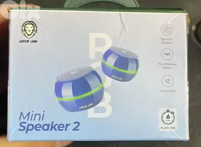 Green lion mini speaker 2 blue