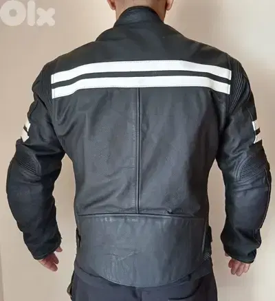 OUTTREK RACING jacket •Made in Germany  •Genuine Leather  •2 Layers,