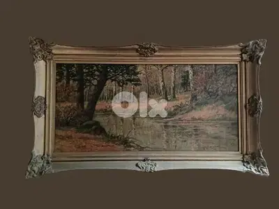 Original Late 19th. century French Oil Painting By FERNAND MAISSEN