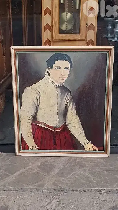 لوحة رسم زيتي اوروبية