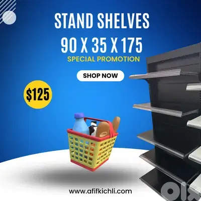 Shelves for Supermarket, Stores & Pharmacies