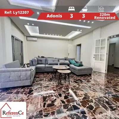 Renovated apartment in Adonis for sale شقة للبيع في أدونيس