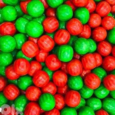 WATERMELON BUBBLE GUM 25mm (Box of 1000) - For Vending Machines