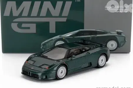 Bugatti EB110 GT 1995 diecast car model 1;64.