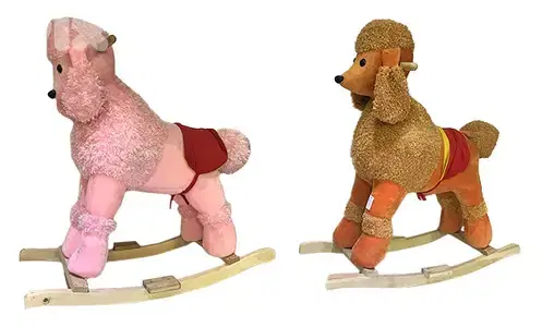 Poodle Dog Baby Rocker 50 x 70 cm - هزاز للأطفال بشكل كلب بودل