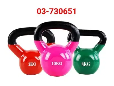 vinyl  coated kettlebell