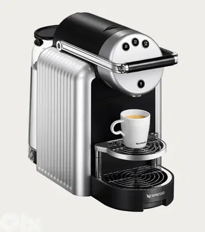 New Nespresso Reduced price Zenius Aluminium coffee machine