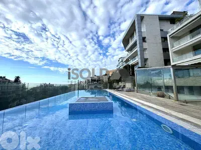 Pool+Gym+View+Garden, Modern flat 4 Sale Yarze, Yarzeh للبيع في اليرزة