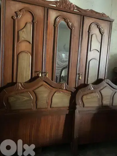 اوضة نوم خشب زان ولاتي كلا تختين