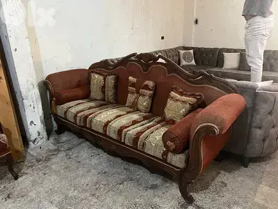 طقم كنبايات خشب زان