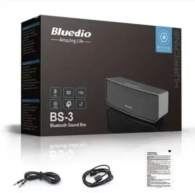 Bluedio BS3 Portable Bluetooth Wireless Speaker Microphone/4$ delivery