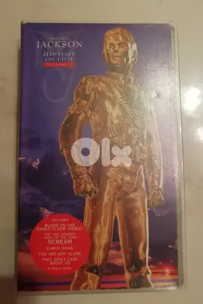 Michael Jackson "History volume 2" VHS