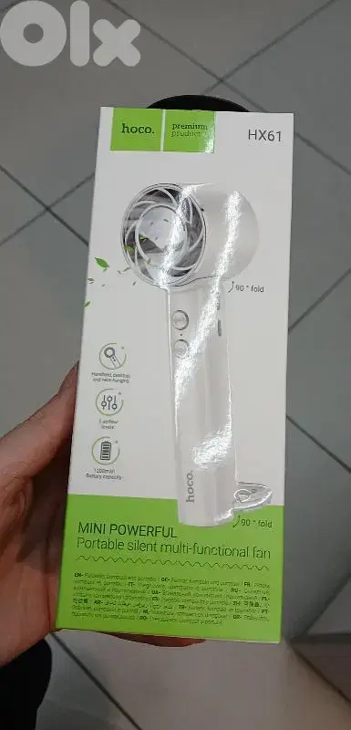 Hoco hx61 rechargeable portable handheld