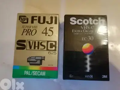 New VHS-C tapes starting 7$
