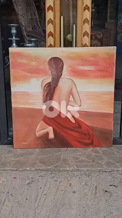 لوحة زيتي اوروبية