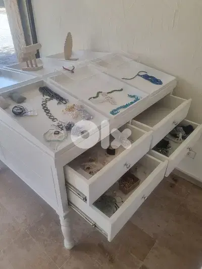 table for jewelry display
