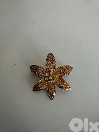 Old flower brooch - Not Negotiable